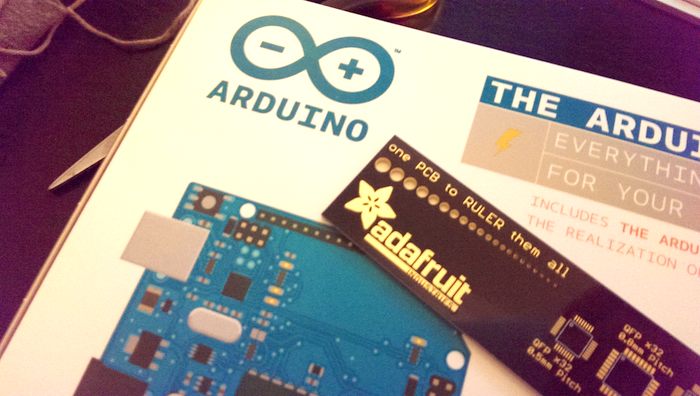Arduino starter kit box and PCB ruler