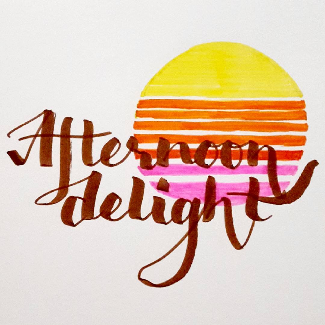 "Afternoon Delight" inktober artwork