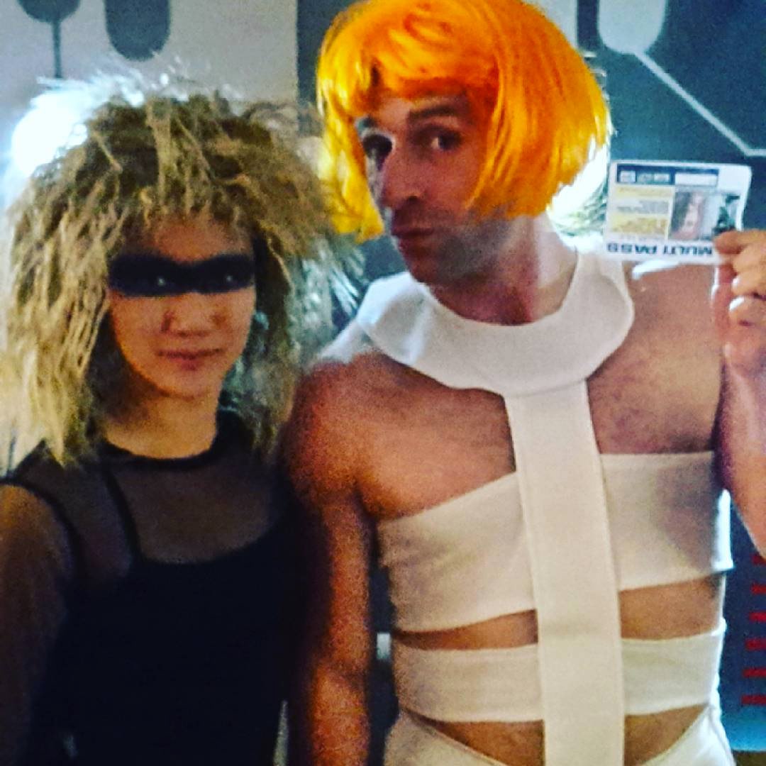 Pris from Blade Runner + Leeloo from Fifth Element